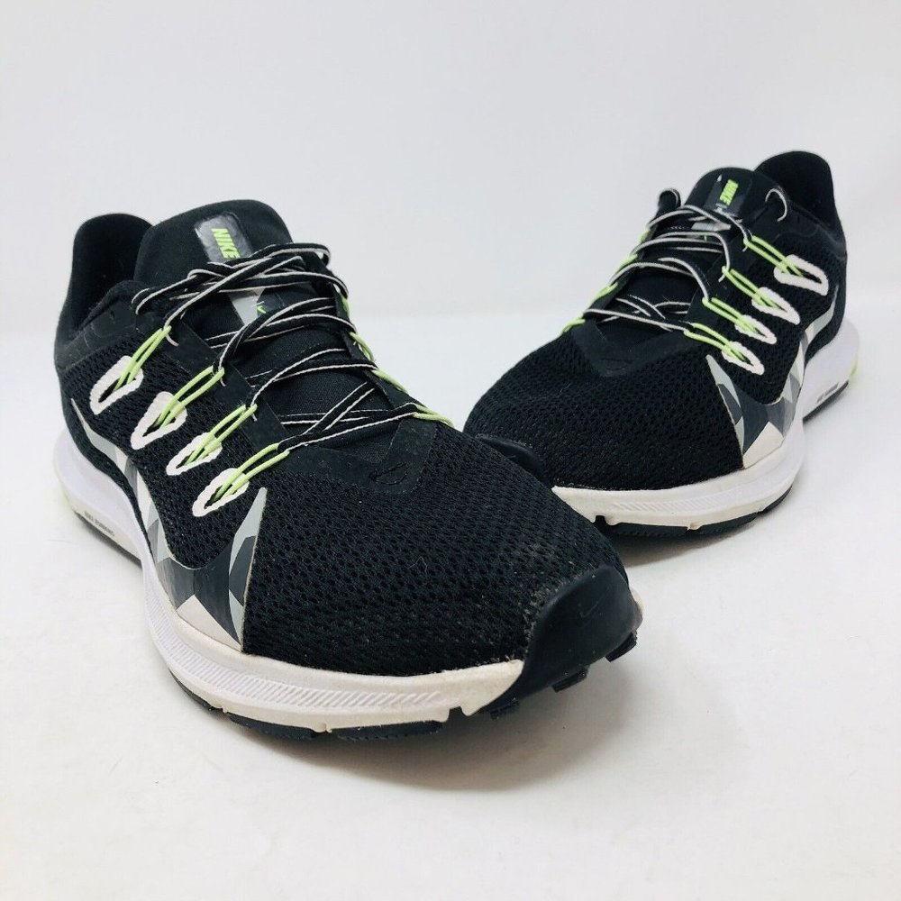 Nike Shoes Mens 8 Black Quest Running Sneaker Trainer Comfort Performance Active